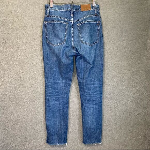 Madewell The Perfect Vintage Jeans Women’s Size 26 Ankle Split Hem - Picture 2 of 8